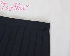 画像4: 【Last one】【ToAlice】J483プリーツスカート【40%OFF】 (4)