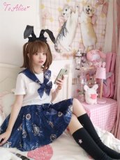 画像12: 【ToAlice】J583プラネタリウムセーラートップス【本店・通販限定】【30％OFF】 (12)
