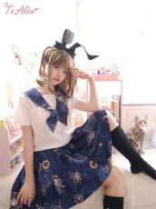 画像10: 【ToAlice】J583プラネタリウムセーラートップス【本店・通販限定】【30％OFF】 (10)
