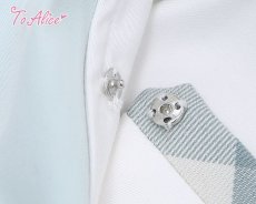 画像3: 【Last one】【ToAlice】J598アボカド半袖セーラートップス【本店・通販限定】【30％OFF】 (3)