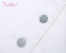 画像6: 【Last one】【ToAlice】J598アボカド半袖セーラートップス【本店・通販限定】【30％OFF】 (6)