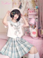 画像11: 【Last one】【ToAlice】J598アボカド半袖セーラートップス【本店・通販限定】【30％OFF】 (11)