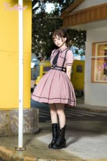 画像22: 【ToAlice】J642ブラック×ピンクポリス風ワンピース【30%OFF】 (22)