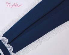 画像5: 【ToAlice】J651うさぎ刺繡うさみみセーラートップス【本店・通販限定】【50%OFF】 (5)