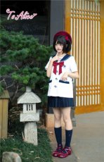 画像12: 【ToAlice】J651うさぎ刺繡うさみみセーラートップス【本店・通販限定】【50%OFF】 (12)