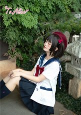 画像16: 【ToAlice】J651うさぎ刺繡うさみみセーラートップス【本店・通販限定】【50%OFF】 (16)