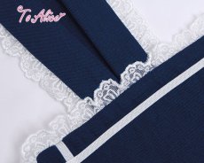 画像4: 【ToAlice】J651うさぎ刺繡うさみみセーラートップス【本店・通販限定】【50%OFF】 (4)