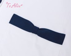 画像8: 【ToAlice】J651うさぎ刺繡うさみみセーラートップス【本店・通販限定】【50%OFF】 (8)