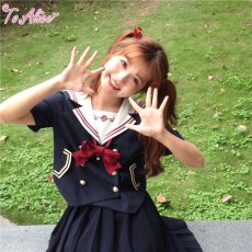 画像12: 【ToAlice】J873白雪姫風半袖制服トップス (12)
