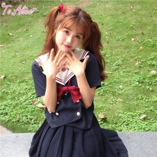 画像11: 【ToAlice】J873白雪姫風半袖制服トップス (11)