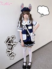 画像3: 【ToAlice】P897ラビットポリスミニポーチ【50％OFF】 (3)