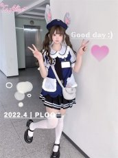 画像6: 【ToAlice】P897ラビットポリスミニポーチ【50％OFF】 (6)