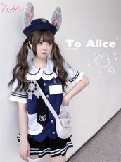 画像8: 【ToAlice】P897ラビットポリスミニポーチ【50％OFF】 (8)