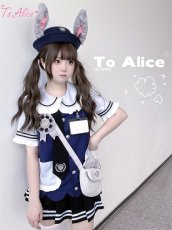 画像8: 【ToAlice】P897ラビットポリスミニポーチ【30％OFF】 (8)