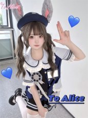 画像9: 【ToAlice】P897ラビットポリスミニポーチ【50％OFF】 (9)