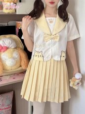 画像7: 【ToAlice】パステルカラープリーツスカート【本店・通販限定】【30%OFF】 (7)