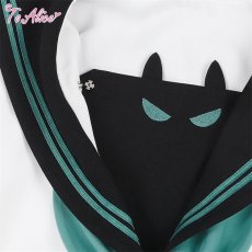 画像2: 【ToAlice】J951小悪魔セーラートップス【本店・通販限定】【30％OFF】 (2)