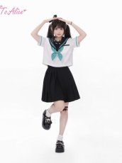 画像14: 【ToAlice】J951小悪魔セーラートップス【本店・通販限定】【30％OFF】 (14)