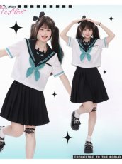 画像12: 【ToAlice】J951小悪魔セーラートップス【本店・通販限定】【30％OFF】 (12)