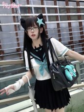 画像9: 【ToAlice】J951小悪魔セーラートップス【本店・通販限定】【30％OFF】 (9)