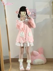 画像15: 【ToAlice】J957ライン入りホワイトプリーツスカパン【本店・通販限定】【30%OFF】 (15)
