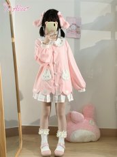 画像13: 【ToAlice】J957ライン入りホワイトプリーツスカパン【本店・通販限定】【30%OFF】 (13)