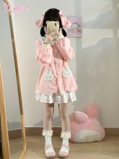 画像10: 【ToAlice】J957ライン入りホワイトプリーツスカパン【本店・通販限定】【30%OFF】 (10)