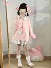 画像8: 【ToAlice】J957ライン入りホワイトプリーツスカパン【本店・通販限定】【30%OFF】 (8)