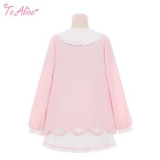 画像5: 【ToAlice】J957ライン入りホワイトプリーツスカパン【本店・通販限定】【30%OFF】 (5)