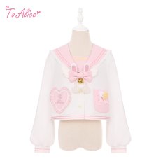 画像1: 【ToAlice】J958マジカルラビットセーラーアウター【30%OFF】 (1)