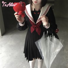 画像16: 【ToAlice】J964小悪魔レトロセーラーワンピース (16)