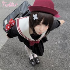 画像13: 【ToAlice】J964小悪魔レトロセーラーワンピース (13)