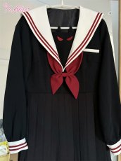 画像7: 【ToAlice】J964小悪魔レトロセーラーワンピース (7)