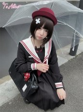 画像10: 【ToAlice】J964小悪魔レトロセーラーワンピース (10)