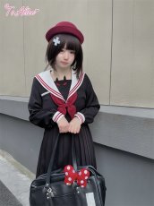 画像8: 【ToAlice】J964小悪魔レトロセーラーワンピース (8)