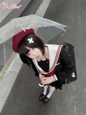 画像17: 【ToAlice】J964小悪魔レトロセーラーワンピース (17)