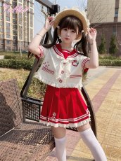 画像8: 【ToAlice】J972肉球デザインプリーツスカート【本店・通販限定】 (8)