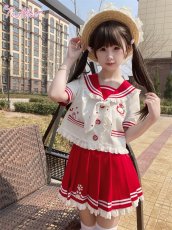 画像9: 【ToAlice】J972肉球デザインプリーツスカート【本店・通販限定】 (9)