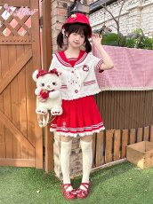 画像8: 【ToAlice】S3475いちごワッペン帽【本店・通販限定】 (8)