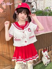 画像6: 【ToAlice】S3475いちごワッペン帽【本店・通販限定】 (6)
