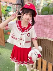 画像3: 【ToAlice】J972肉球デザインプリーツスカート【本店・通販限定】 (3)