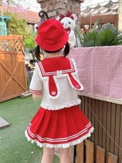 画像9: 【ToAlice】S3475いちごワッペン帽【本店・通販限定】 (9)