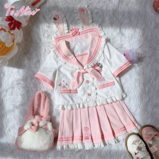 画像19: 【ToAlice】J972肉球デザインプリーツスカート【本店・通販限定】 (19)
