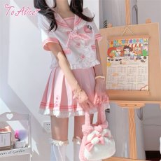 画像23: 【ToAlice】J972肉球デザインプリーツスカート【本店・通販限定】 (23)