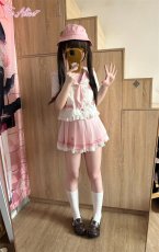 画像13: 【ToAlice】S3475いちごワッペン帽【本店・通販限定】 (13)