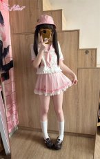 画像16: 【ToAlice】S3475いちごワッペン帽【本店・通販限定】 (16)