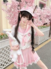 画像22: 【ToAlice】S3475いちごワッペン帽【本店・通販限定】 (22)