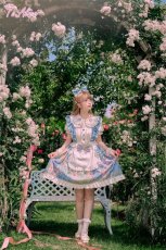画像4: 【ToAlice】S1916紫陽花兎リボンカチューシャ【30％OFF】 (4)