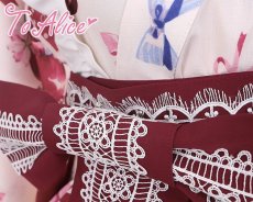 画像7: 【ToAlice】L1012林檎猫姫浴衣セット (7)