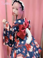 画像28: 【ToAlice】L1012林檎猫姫浴衣セット (28)